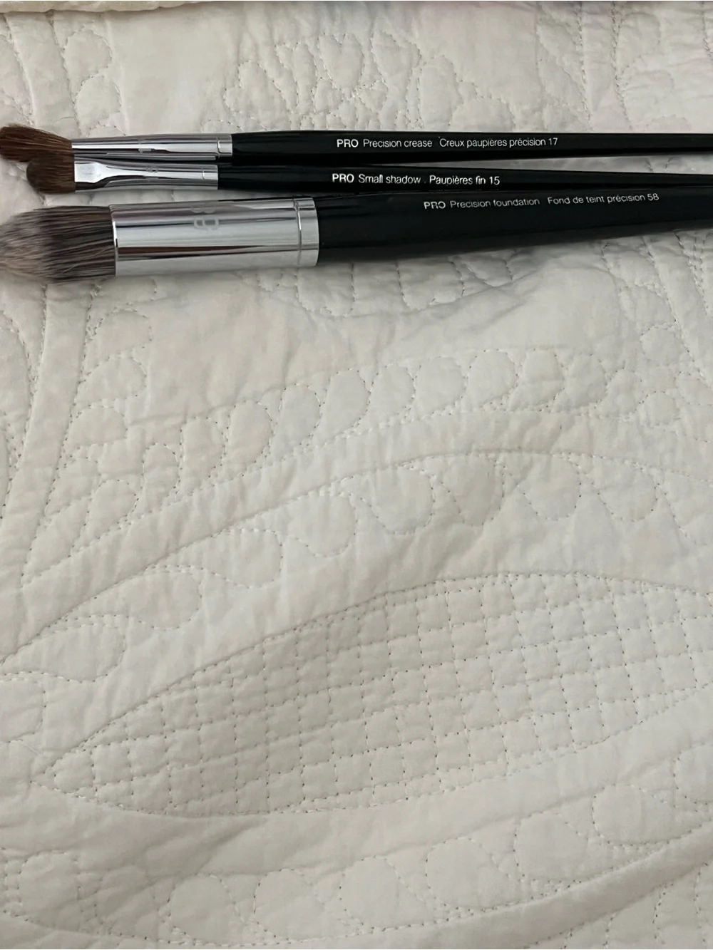 Sephora & Morphe Eye Brush Set – Black and White